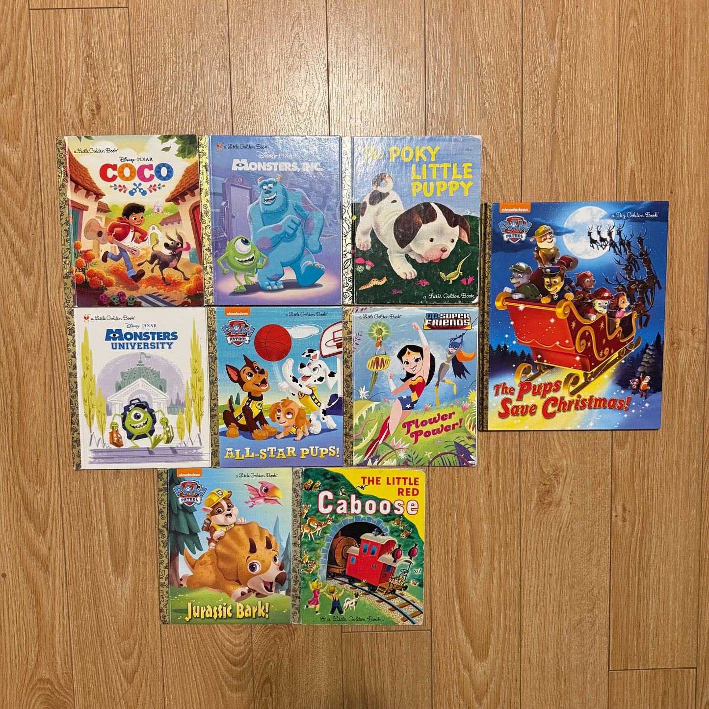 Little Golden Book Lot of 9