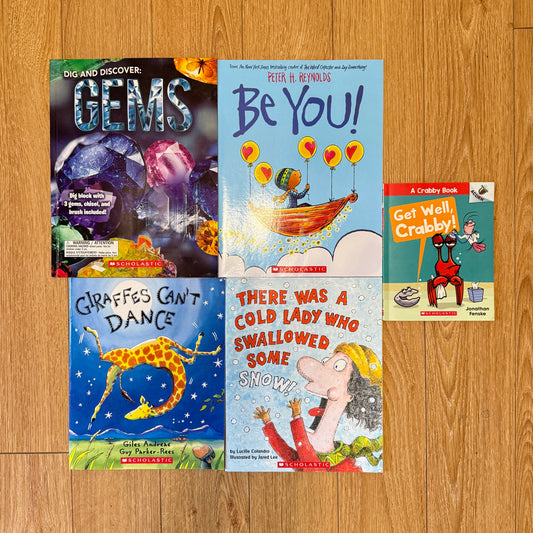 Scholastic Kids Book Lot of 5