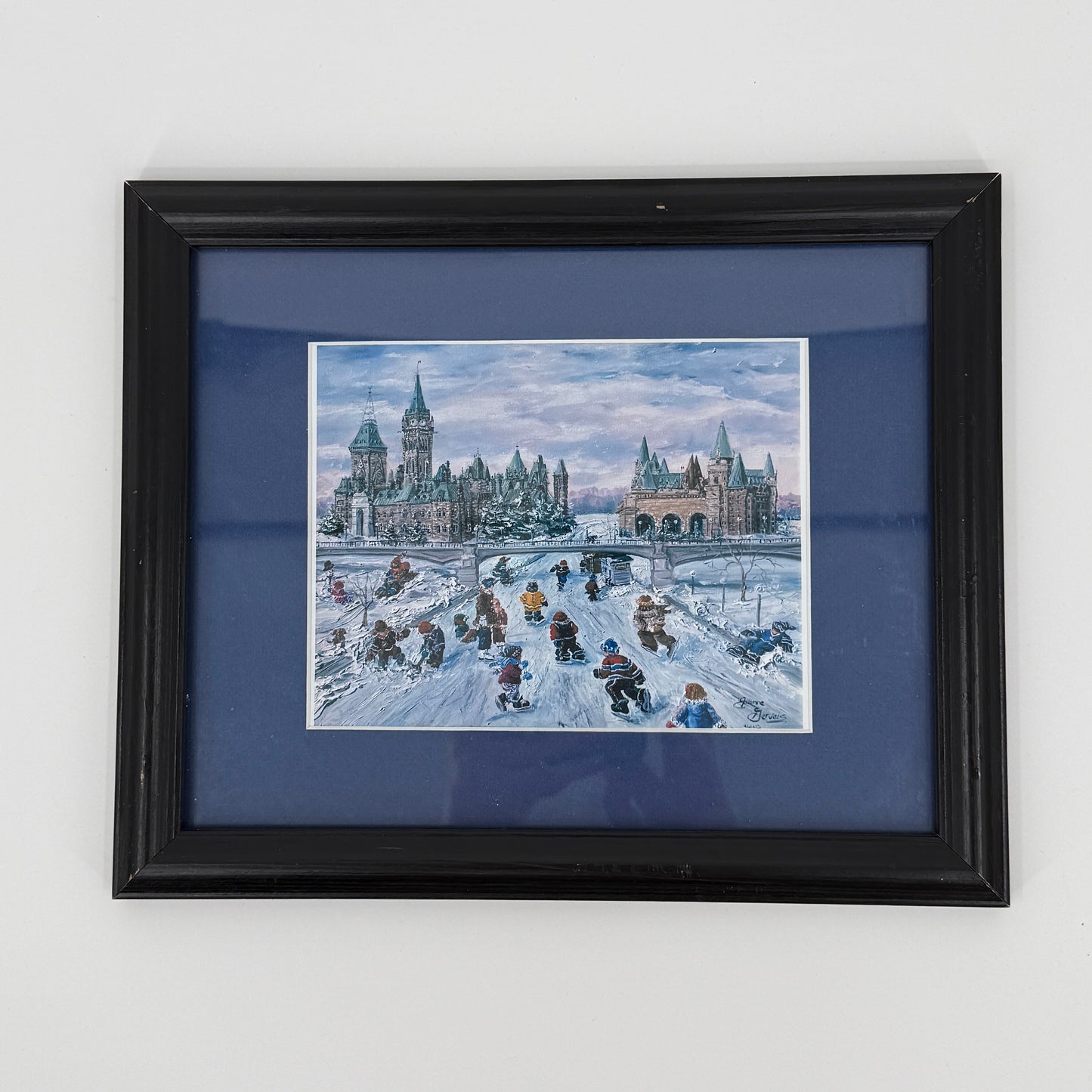 Winter City Art Print