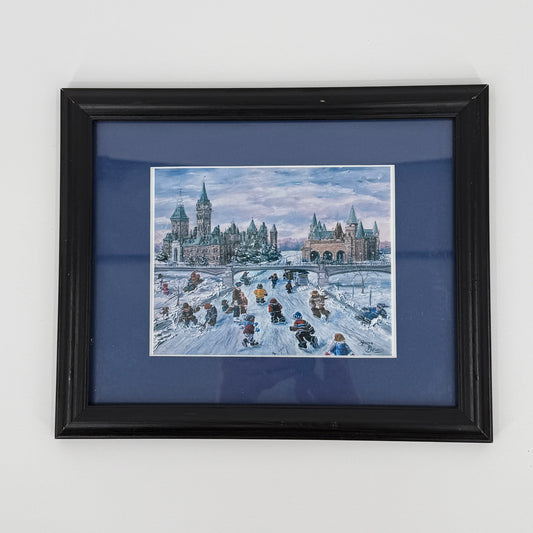 Winter City Art Print