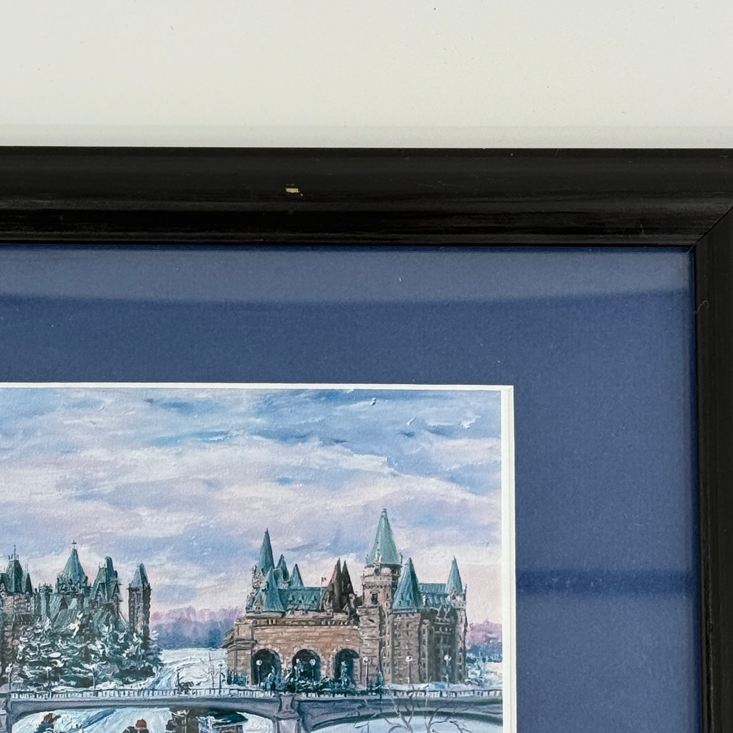 Winter City Art Print