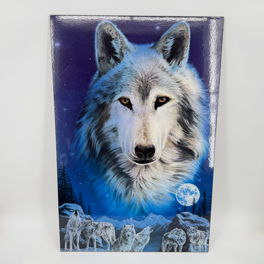 Wolf Moon Wall Plaque