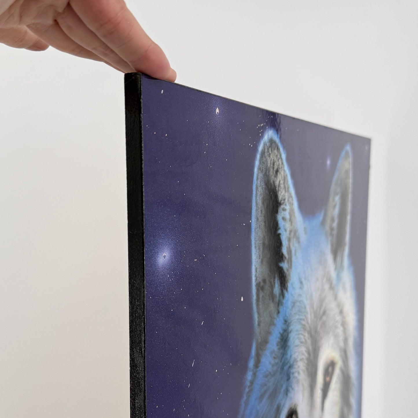 Wolf Moon Wall Plaque