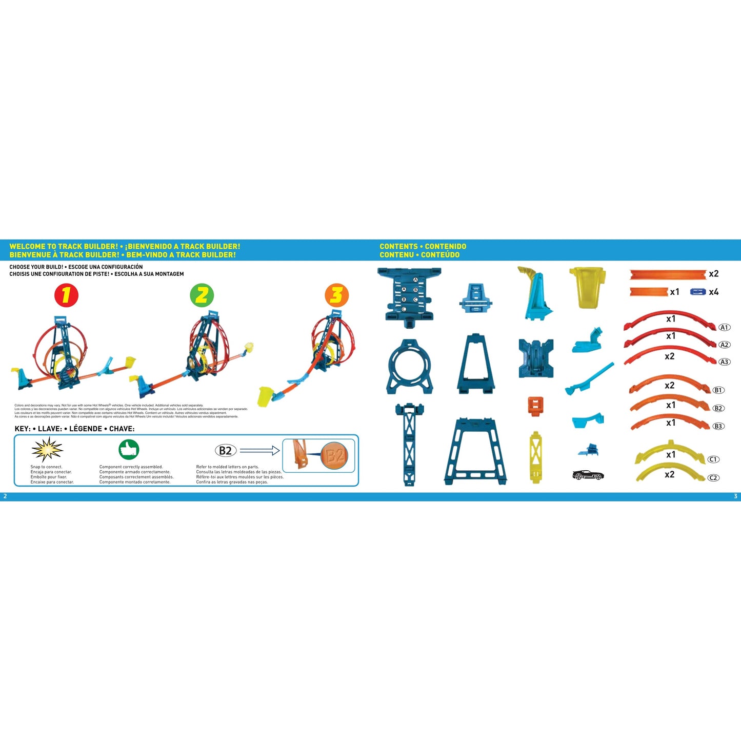 Hot Wheels Triple Loop Set