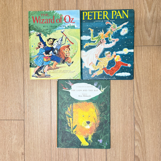 Vintage Children's Hardcover Book Set
