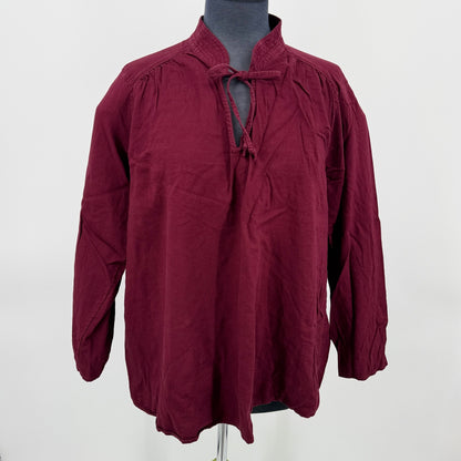 Old Navy Tie Neck Blouse
