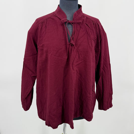 Old Navy Tie Neck Blouse
