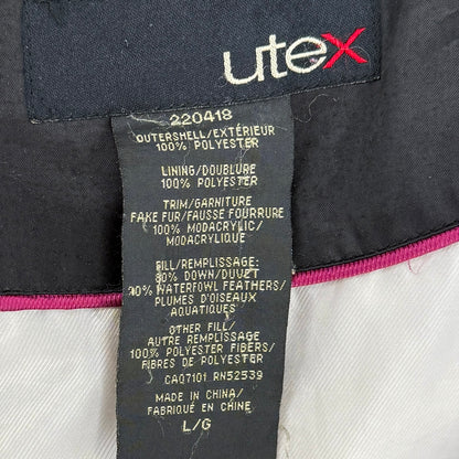 Utex Down Puffer Coat (L)
