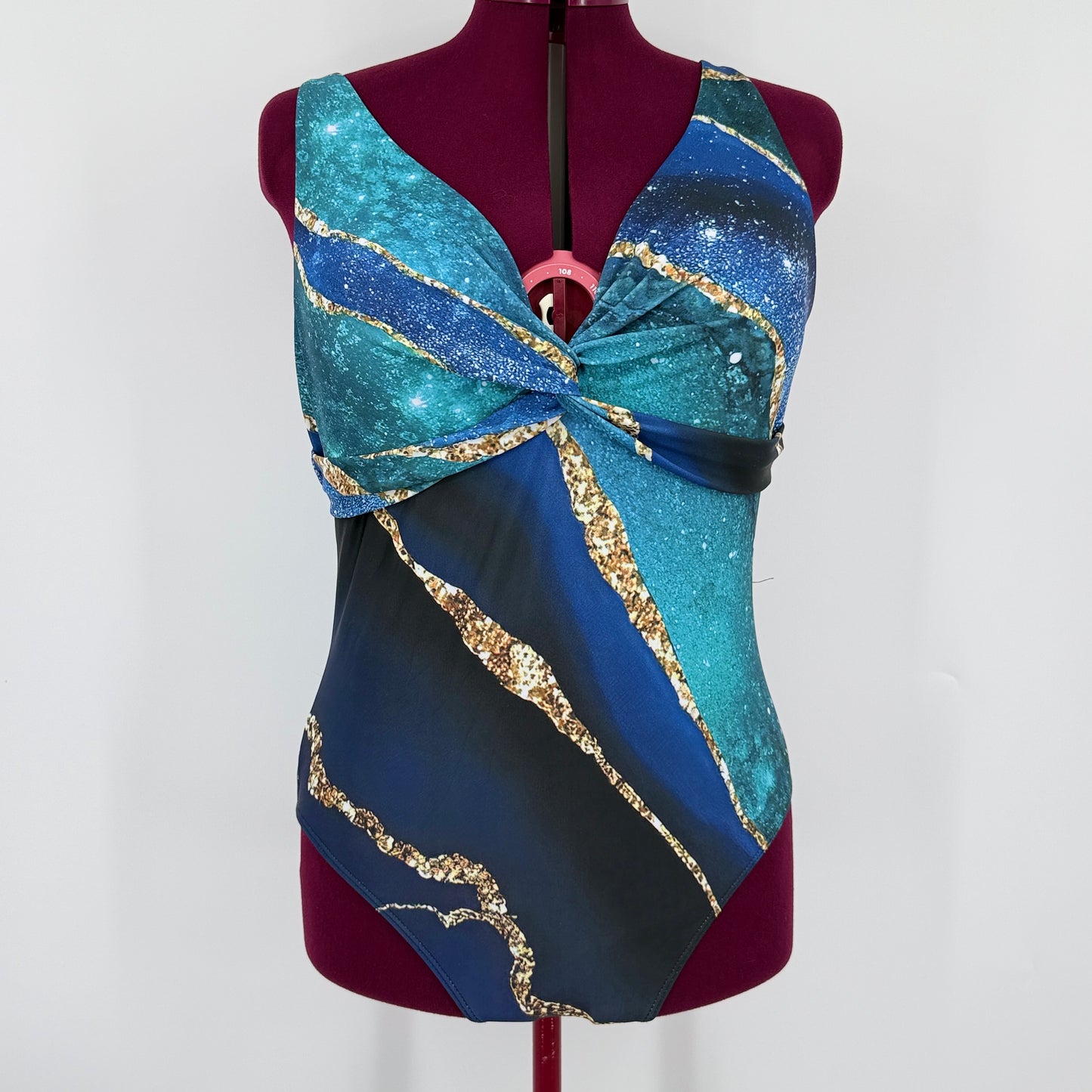 Twist One-Piece Swimsuit (2XL)