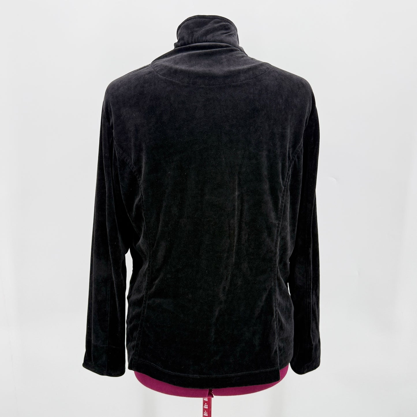 Alia Velour Zip Jacket