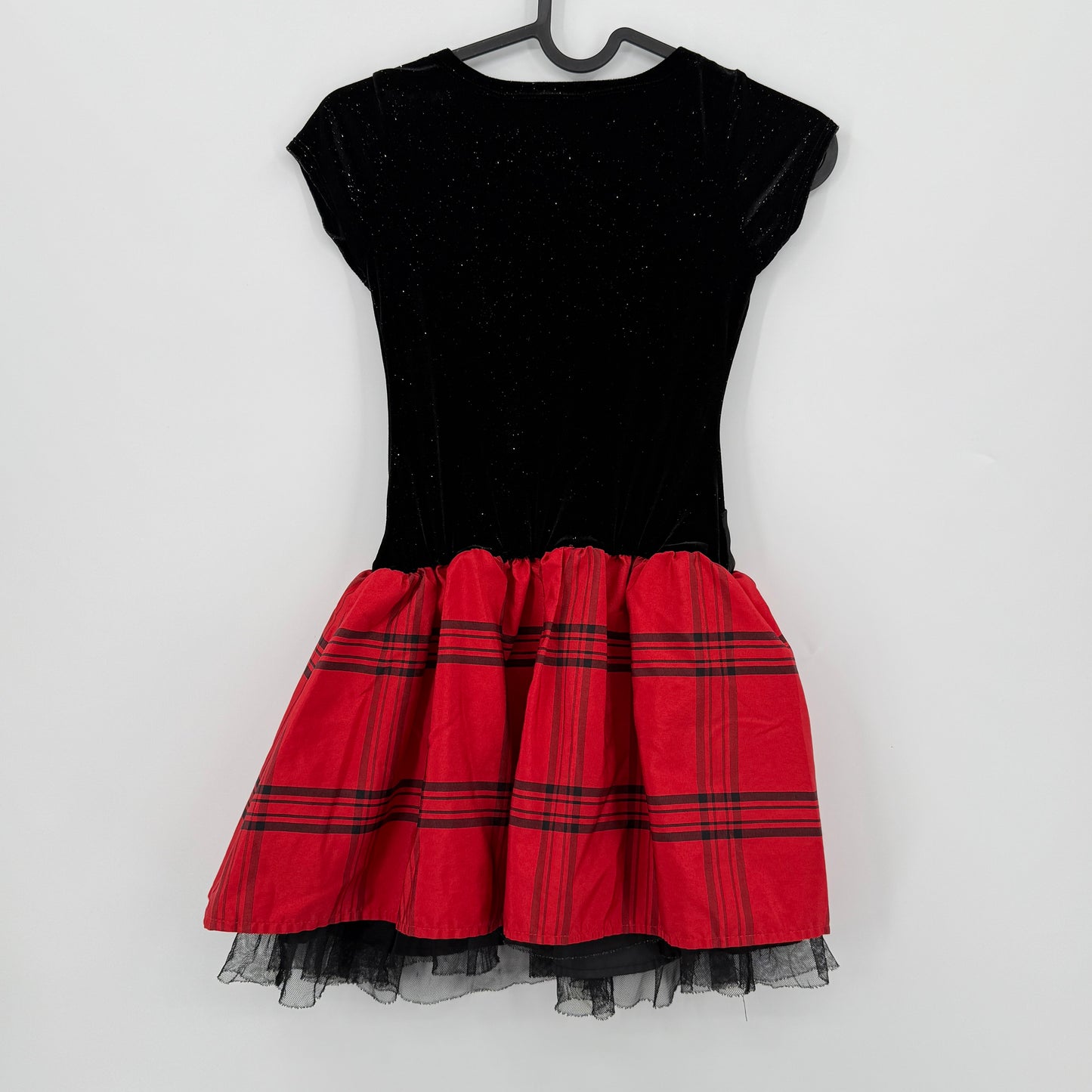 George Plaid Holiday Dress
