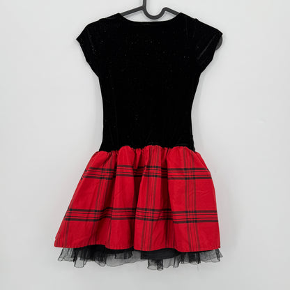 George Plaid Holiday Dress