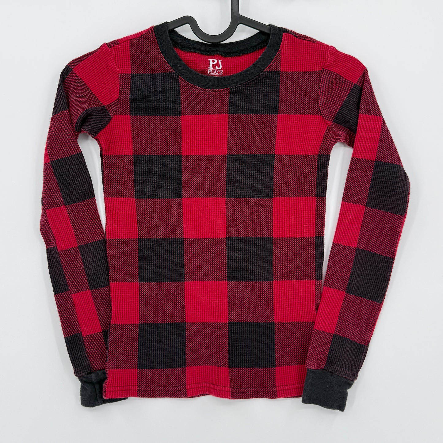 PJ Place Buffalo Plaid Top