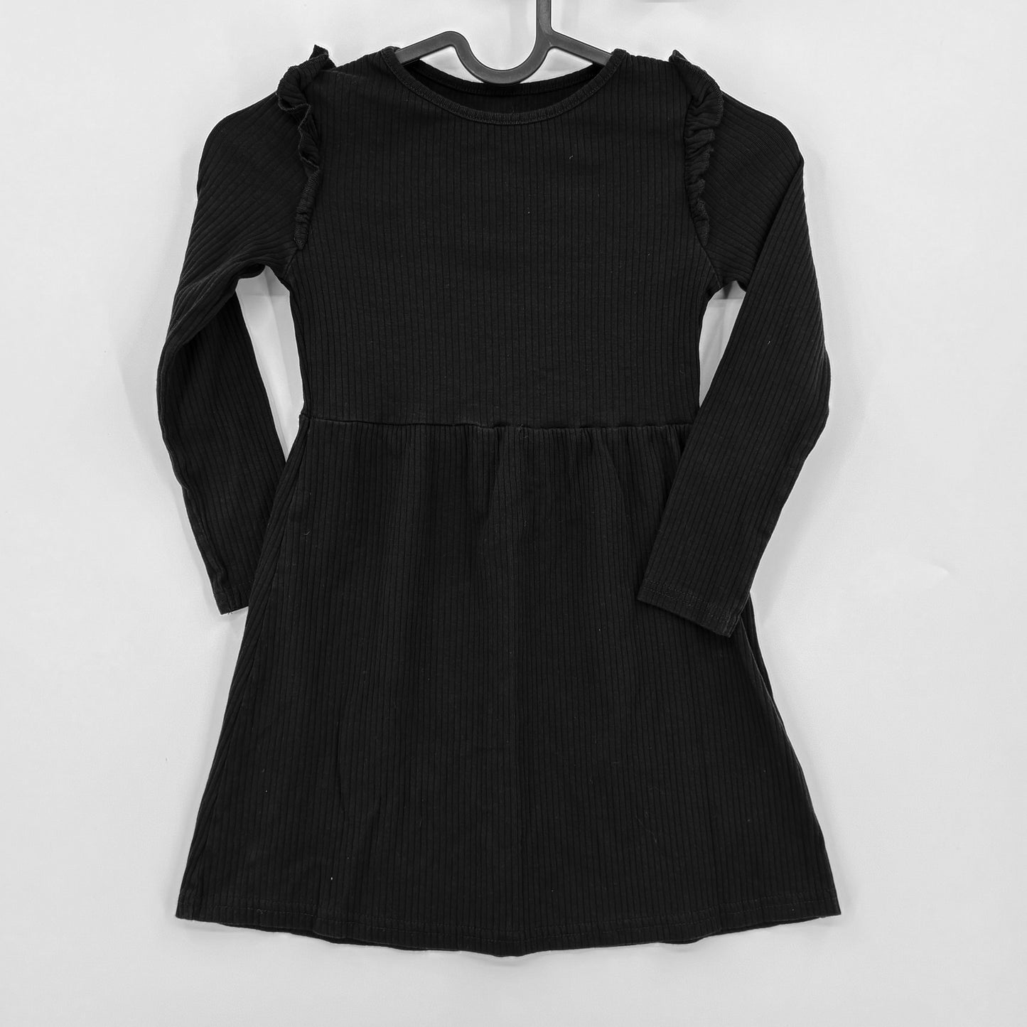 H&M Ruffle Ribbed Dress