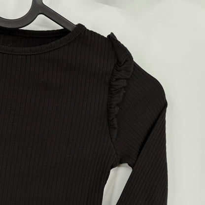 H&M Ruffle Ribbed Dress