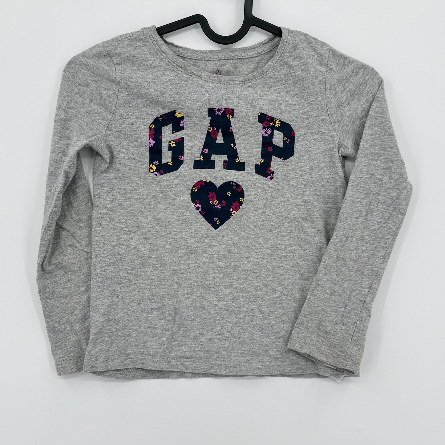 Gap Floral Logo Long Sleeve Tee