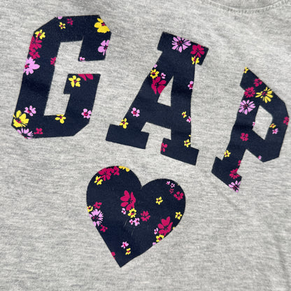 Gap Floral Logo Long Sleeve Tee