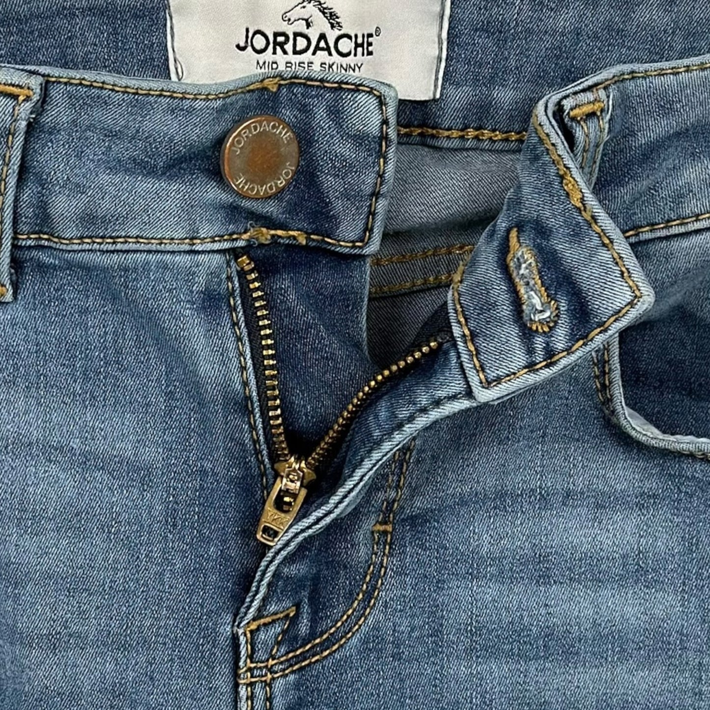 Jordache Mid-Rise Skinny Jeans