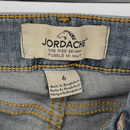 Jordache Mid-Rise Skinny Jeans