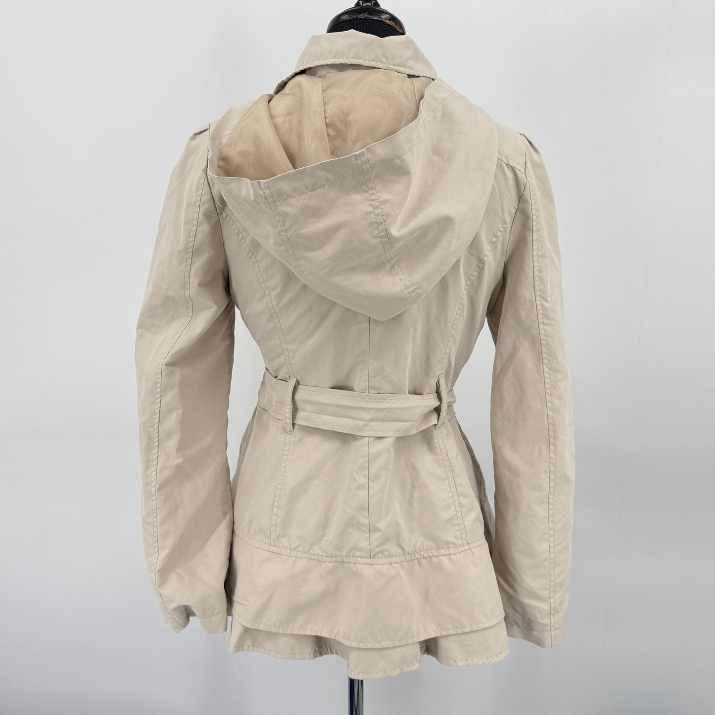 Bizz Girl Belted Trench Coat (M)