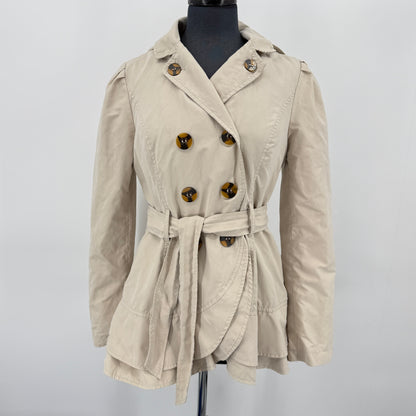 Bizz Girl Belted Trench Coat (M)