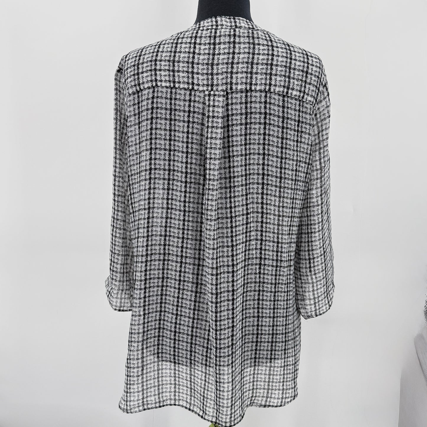Lily Morgan Plaid Blouse