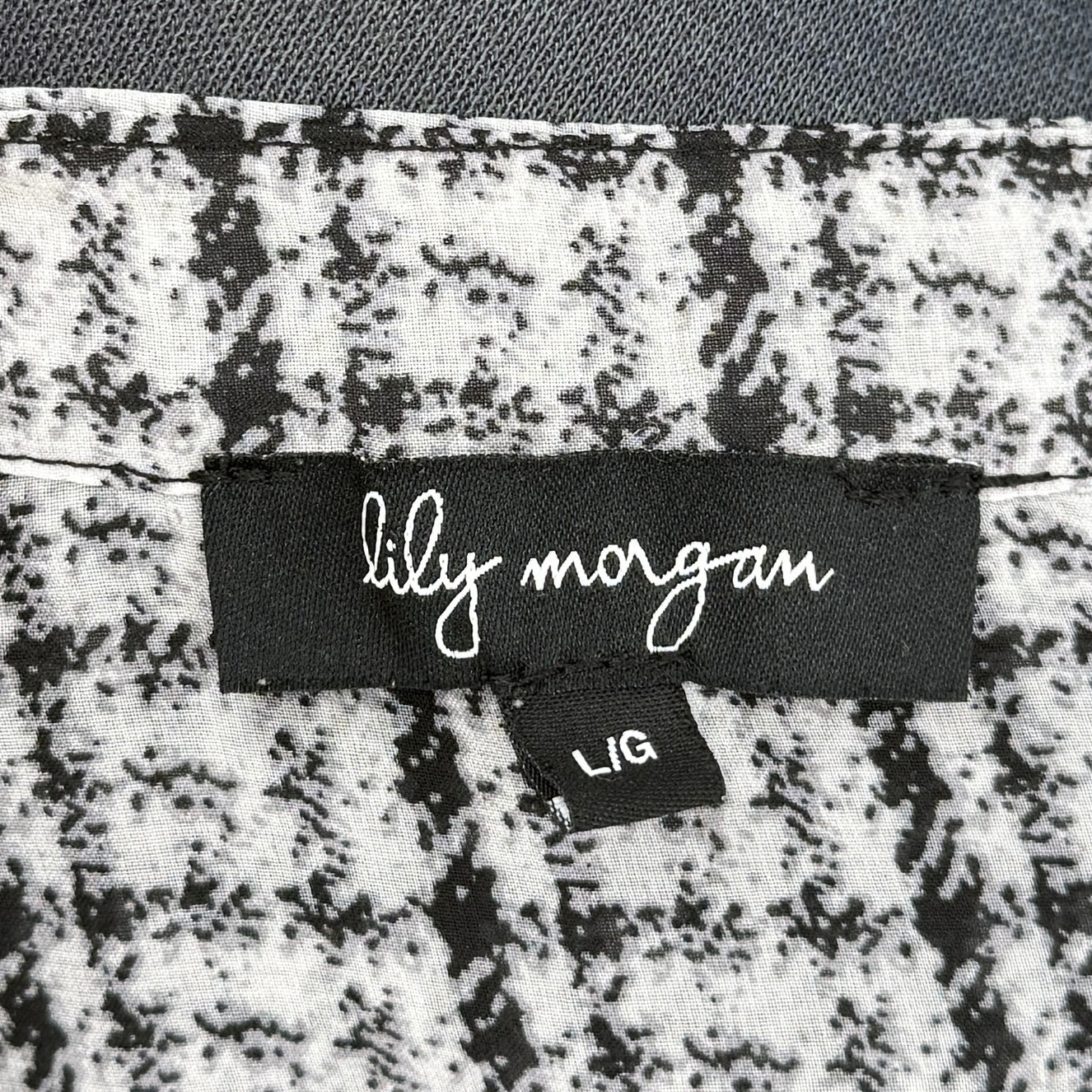 Lily Morgan Plaid Blouse