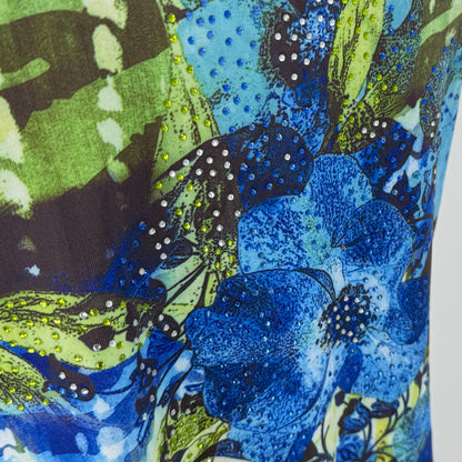 Creation Floral Rhinestone Tunic
