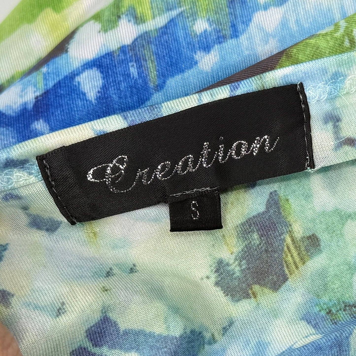 Creation Floral Rhinestone Tunic