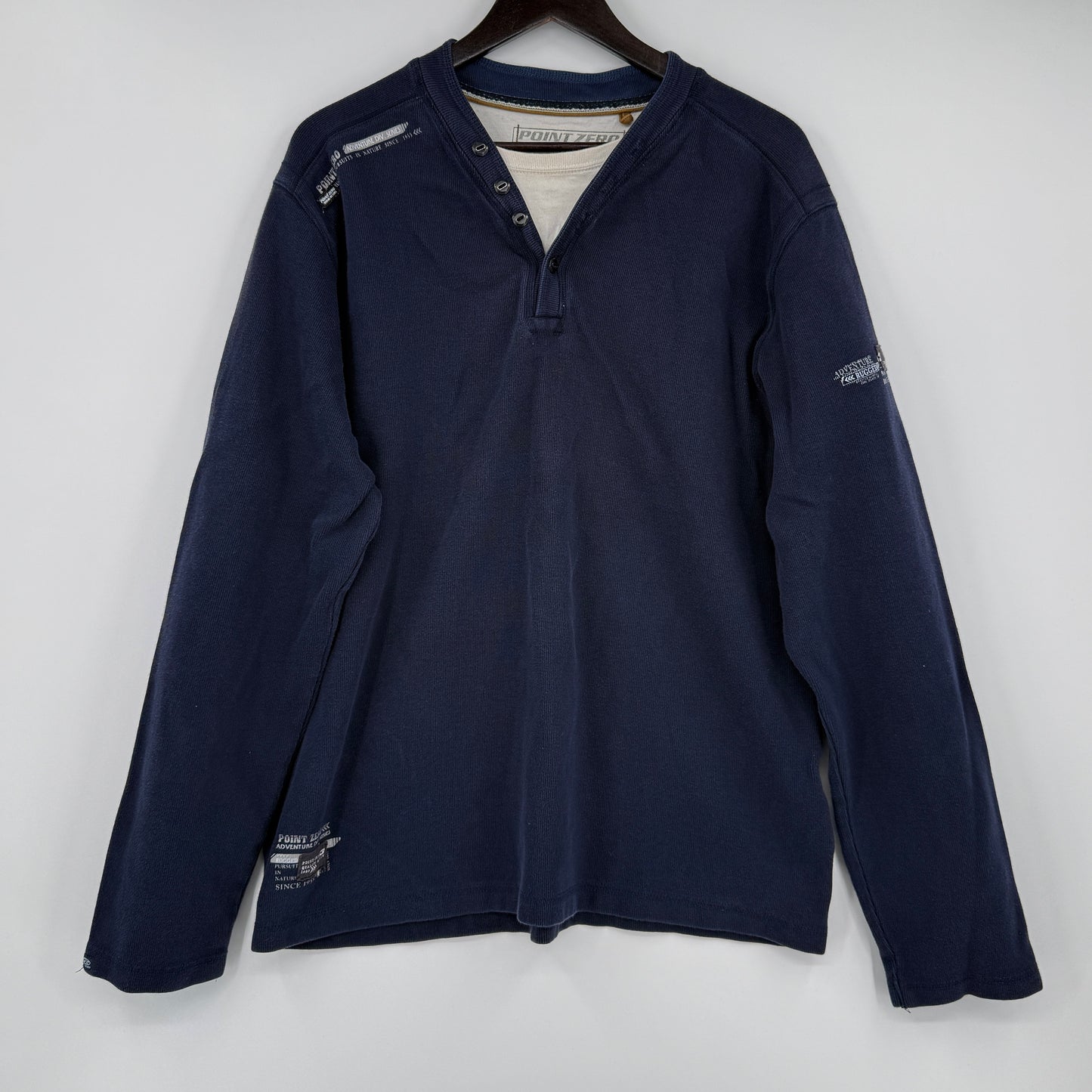 Point Zero Henley Shirt