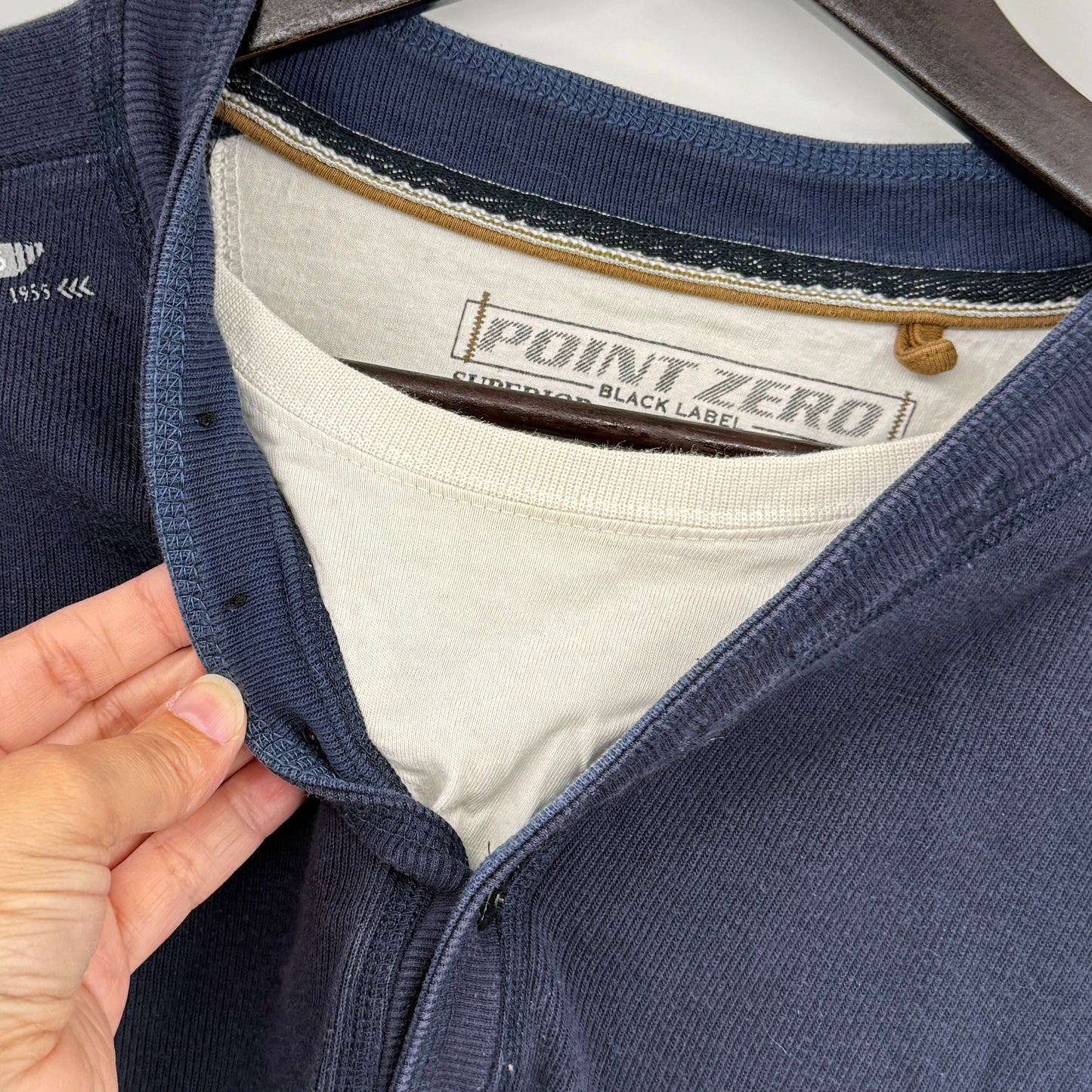 Point Zero Henley Shirt