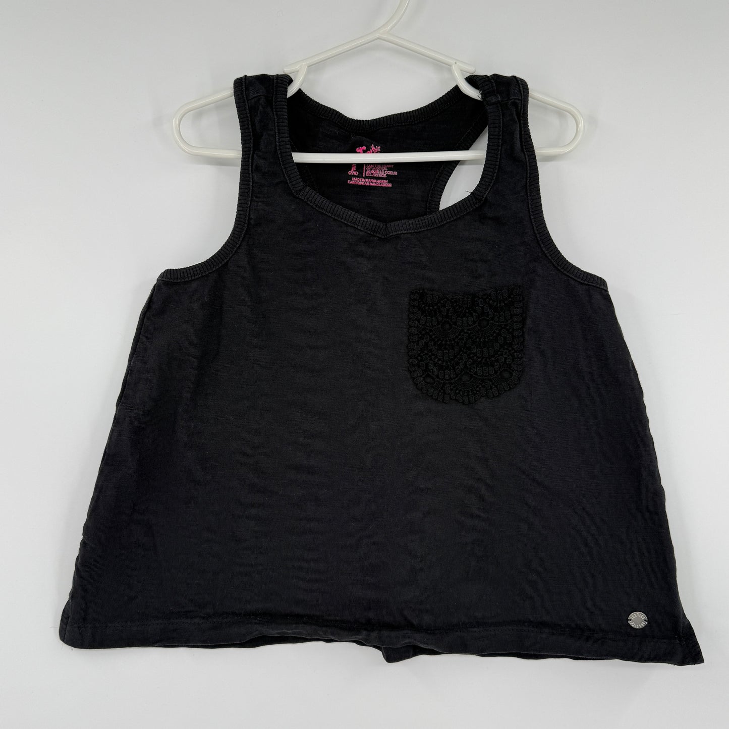 Justice Crochet Pocket Tank