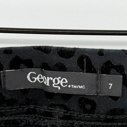 George Leopard Skinny Pants