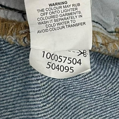 Garage Distressed Mom Jeans