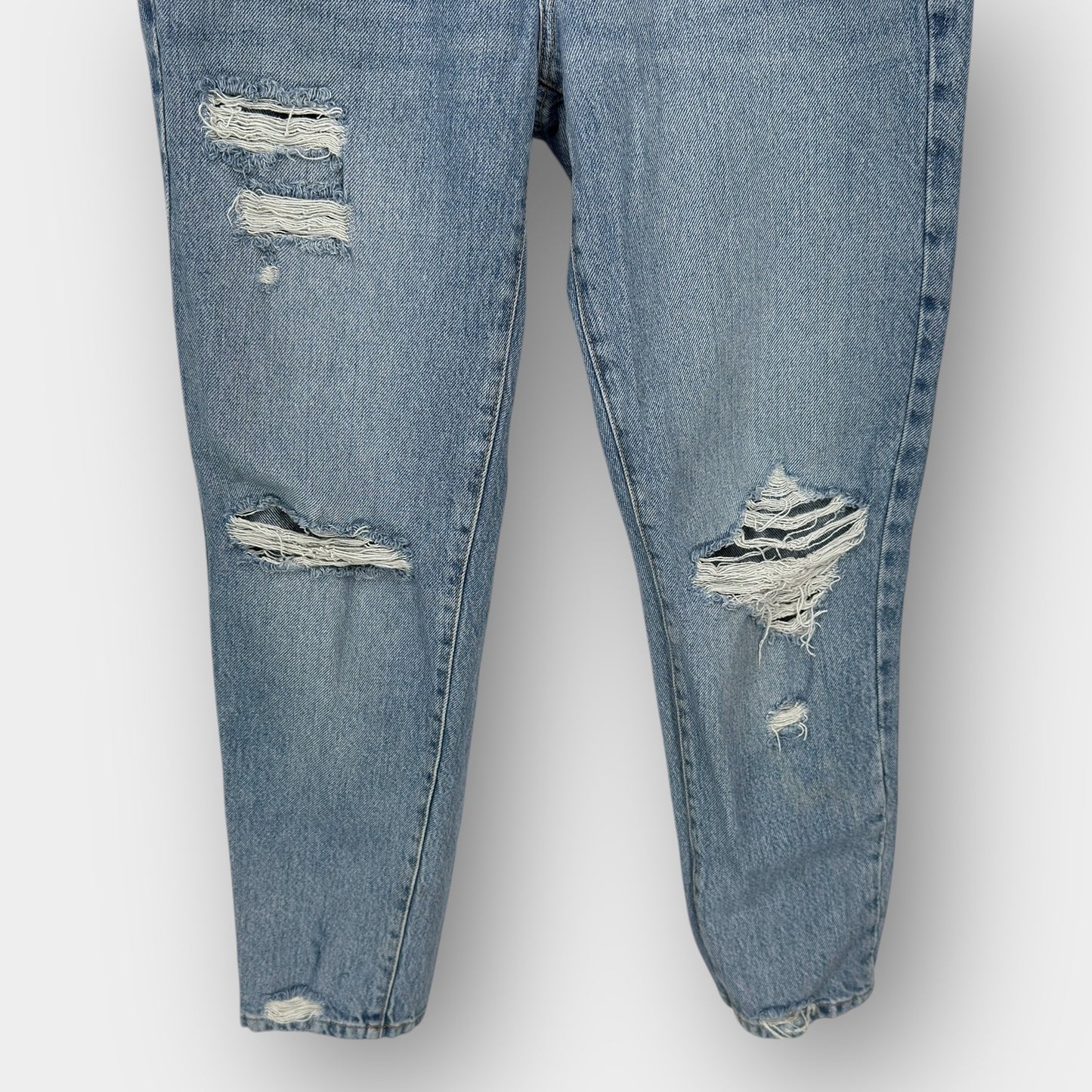 Garage Distressed Mom Jeans