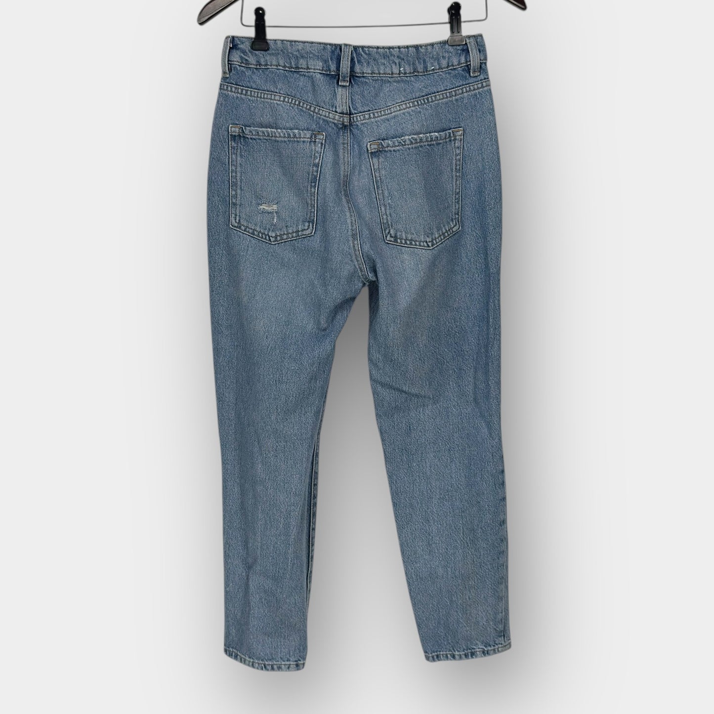 Garage Distressed Mom Jeans