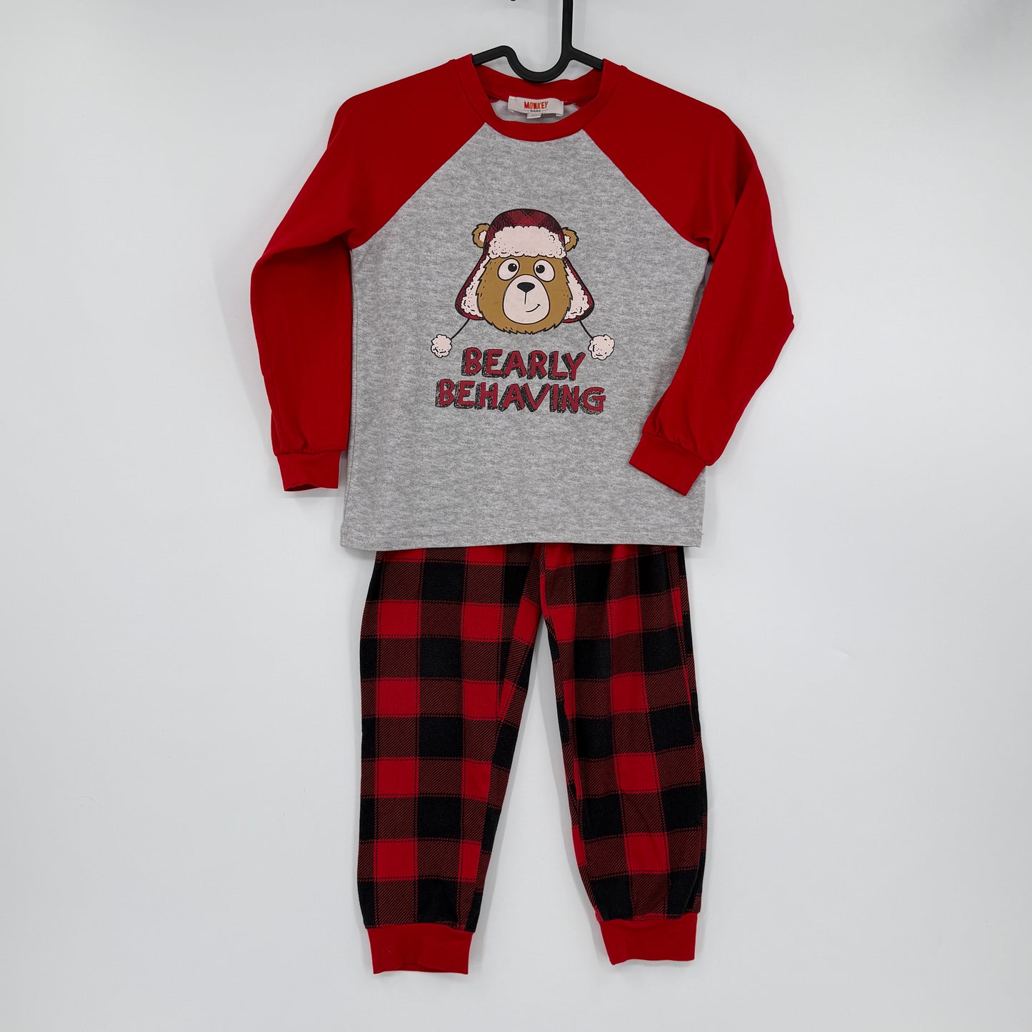 Monkey Bars Bear Pajama Set