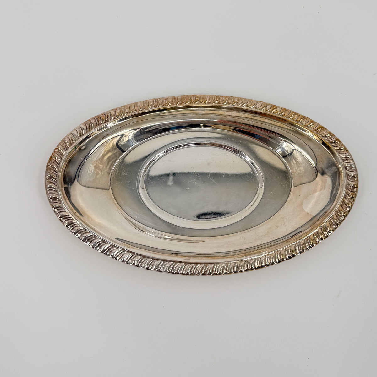 Wm A Rogers Silver Gravy Boat