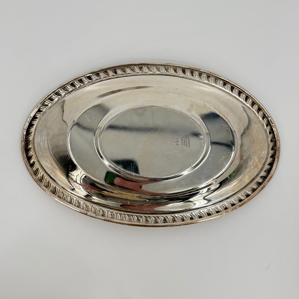 Wm A Rogers Silver Gravy Boat