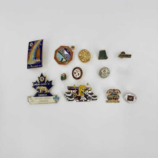Vintage Lions Club Pin Lot