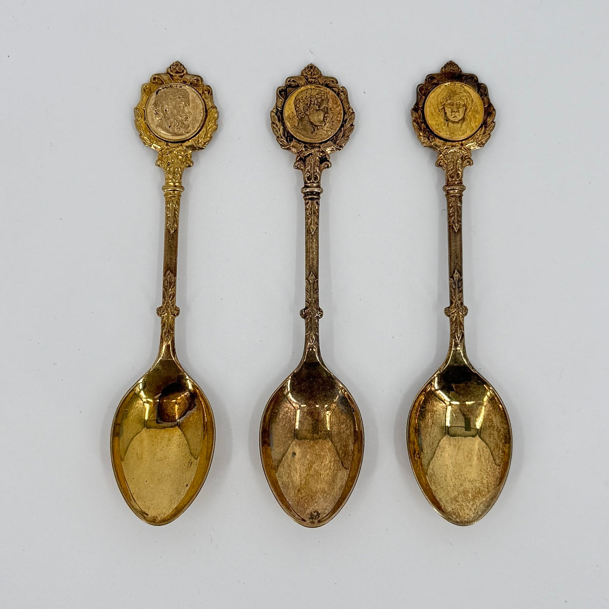 Vintage Portrait Spoon Set