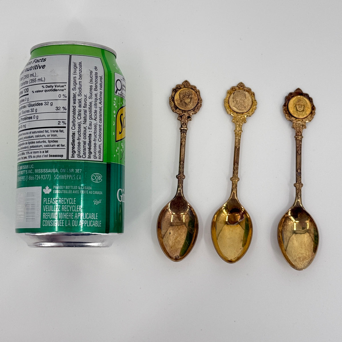 Vintage Portrait Spoon Set