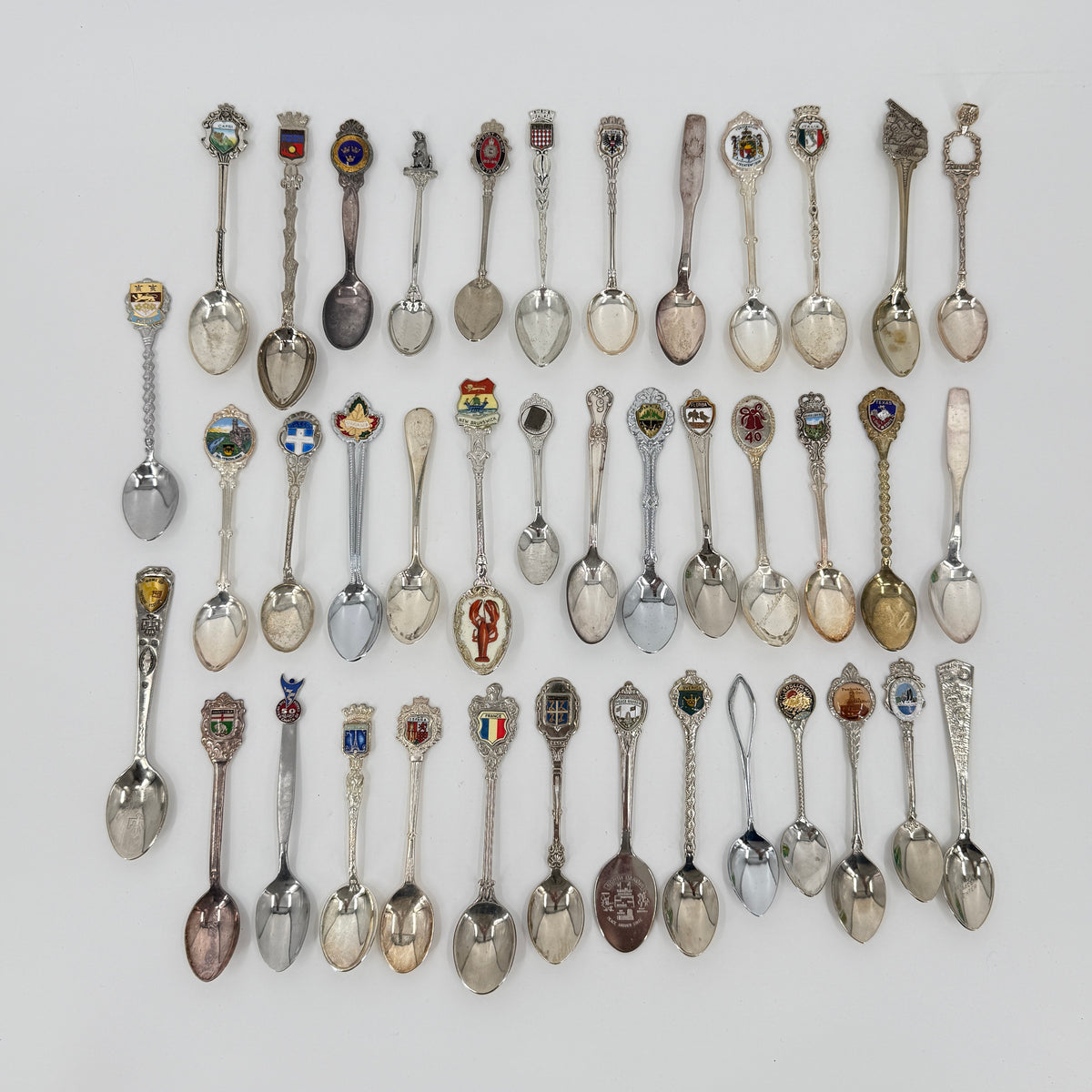 Vintage Souvenir Spoon Lot