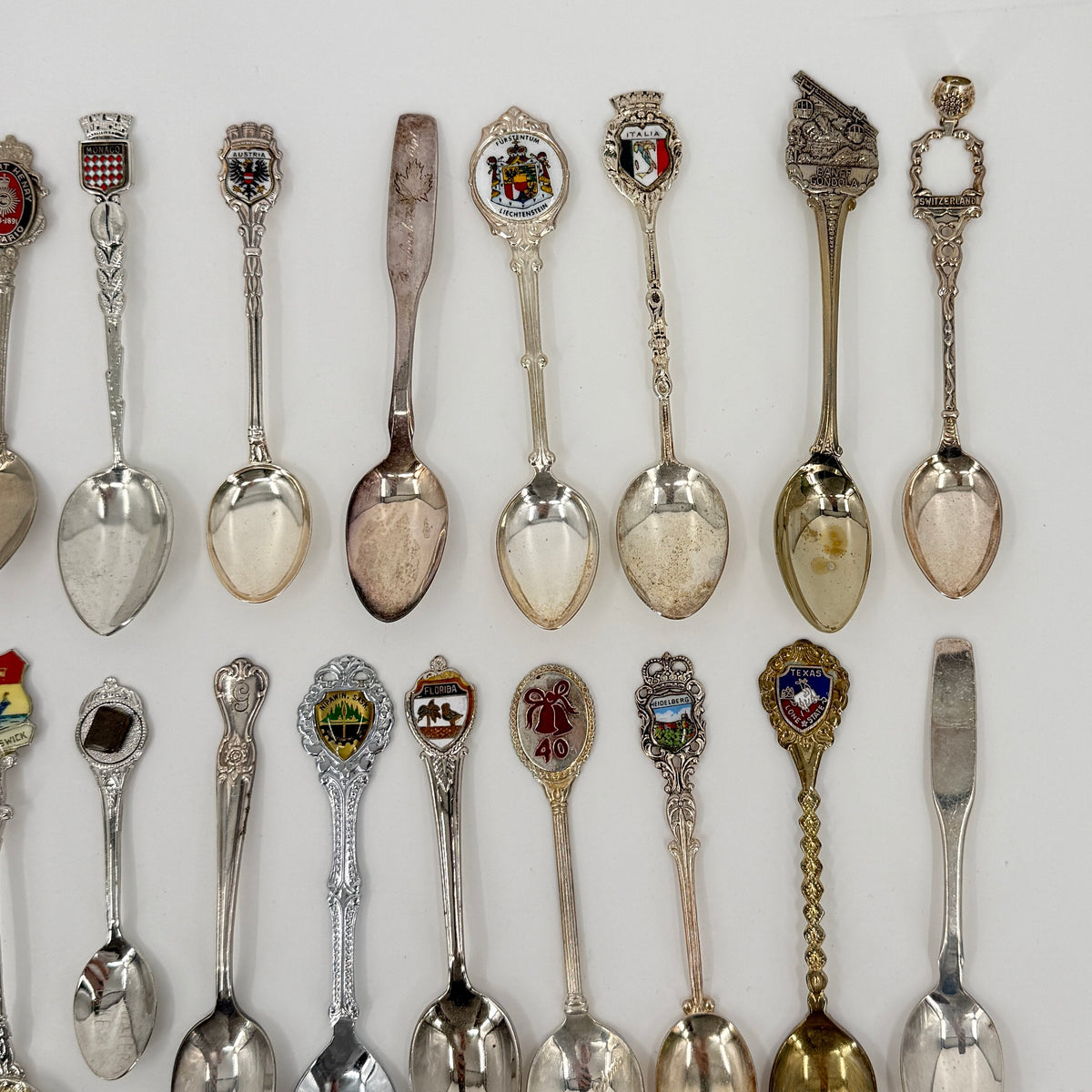 Vintage Souvenir Spoon Lot