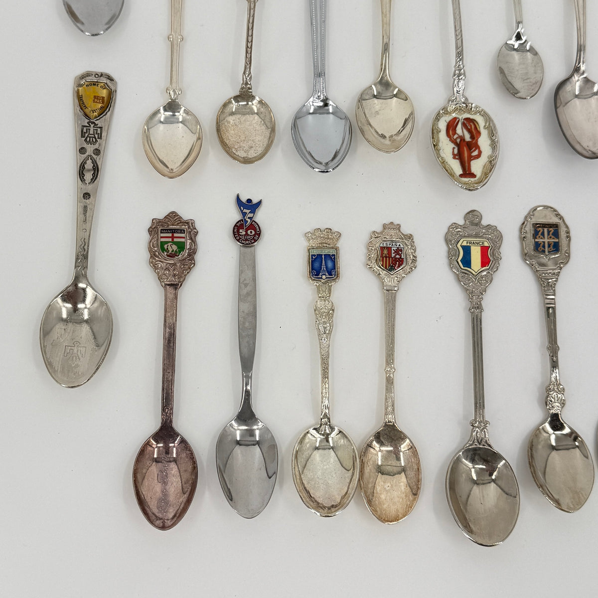 Vintage Souvenir Spoon Lot