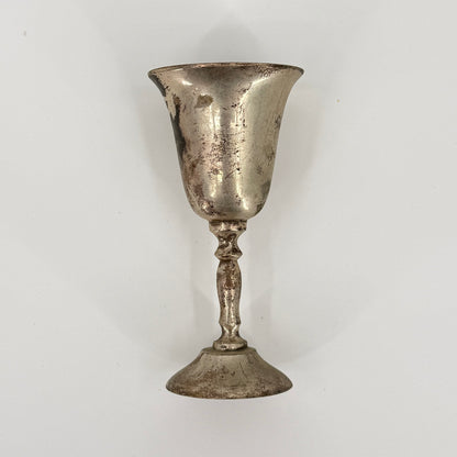 Silver Plated Brass Goblets (6)