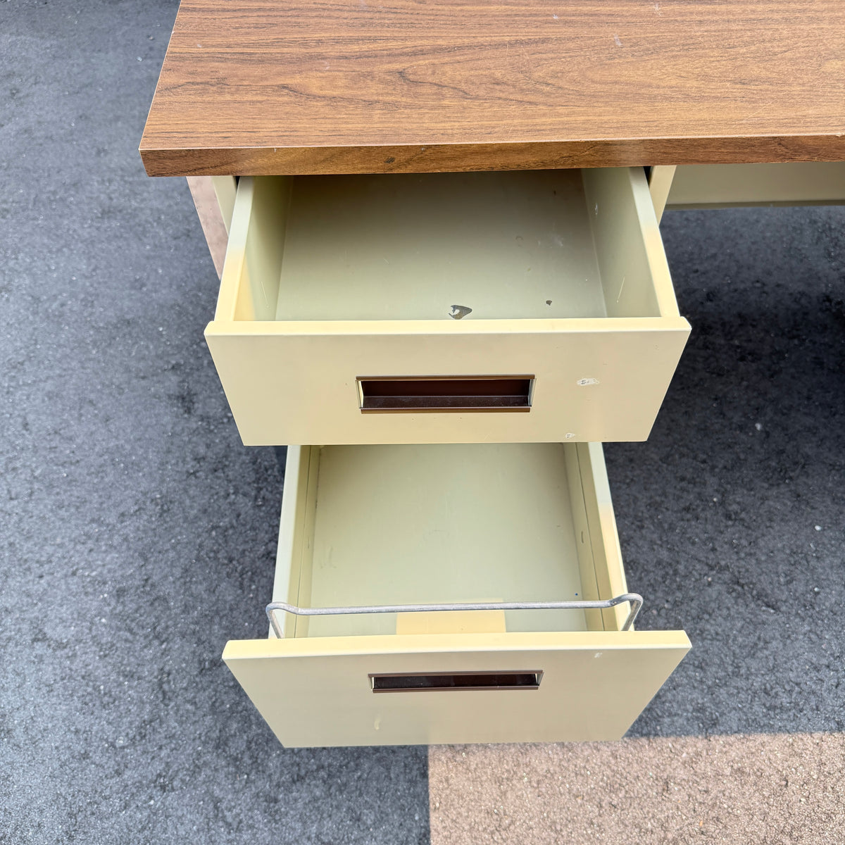 Retro Metal Office Desk