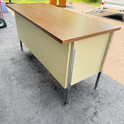 Retro Metal Office Desk
