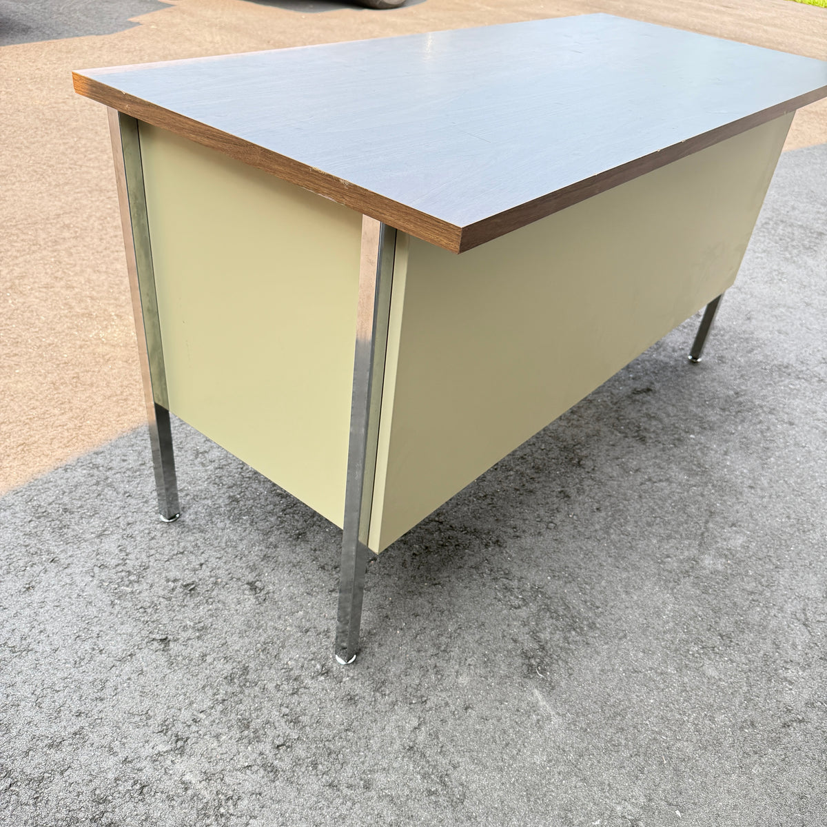 Retro Metal Office Desk