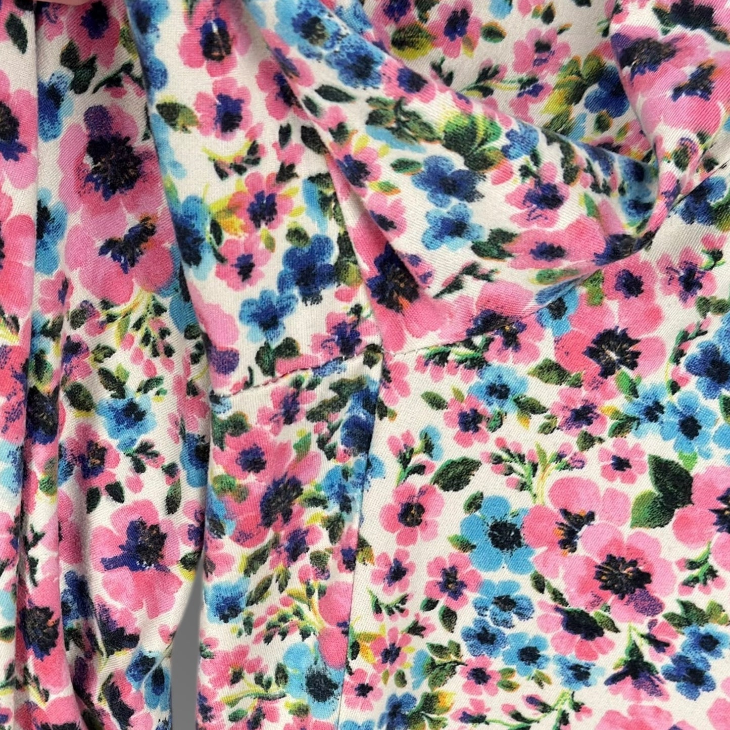 Floral Knit Jogger Pants